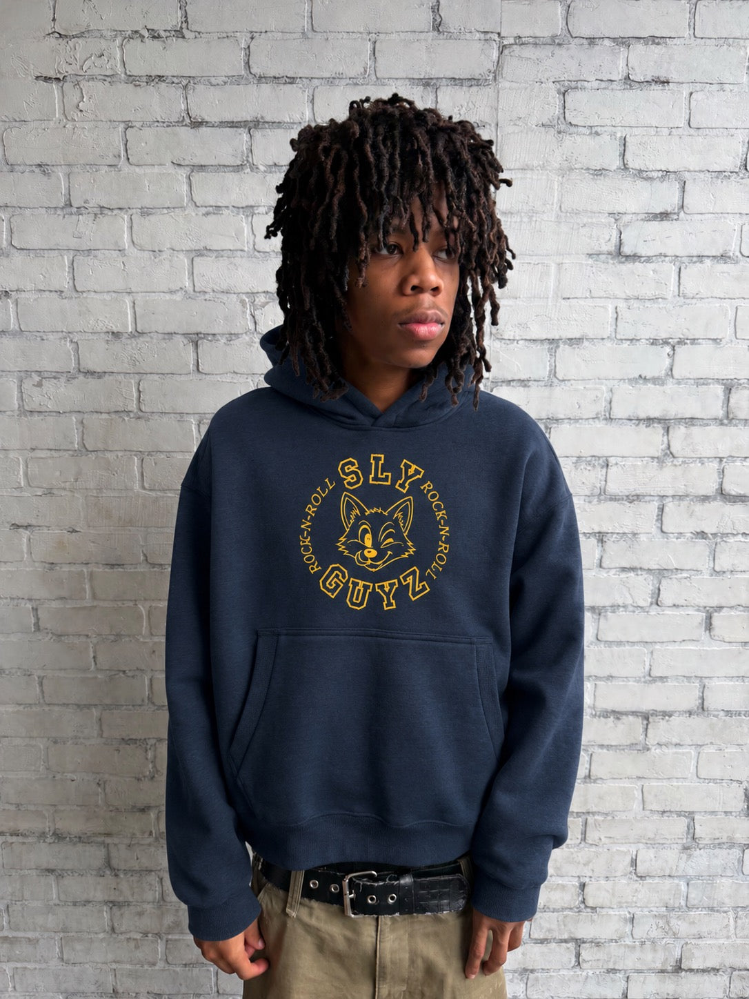 Sly fox hoodie (Blue)