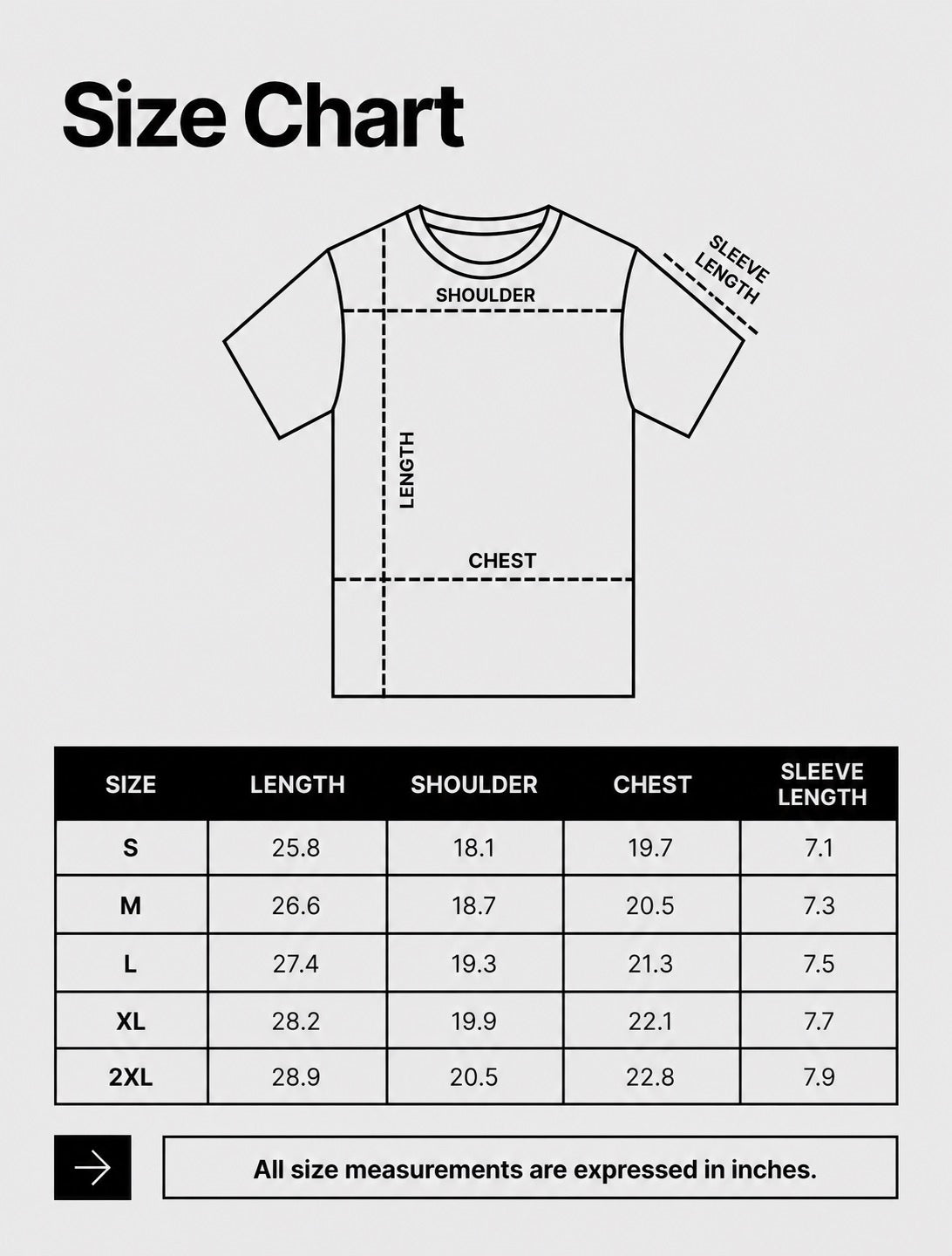 Focus tee (White)